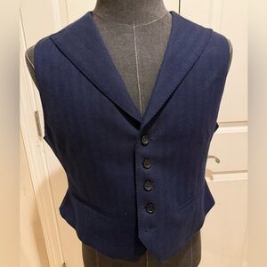 Men's Navy Blue Vest